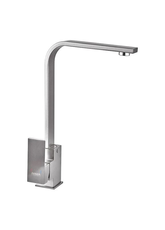 Змішувач для кухні Kub - 011 з нерж. сталі (CH6494) Armata (330774947)