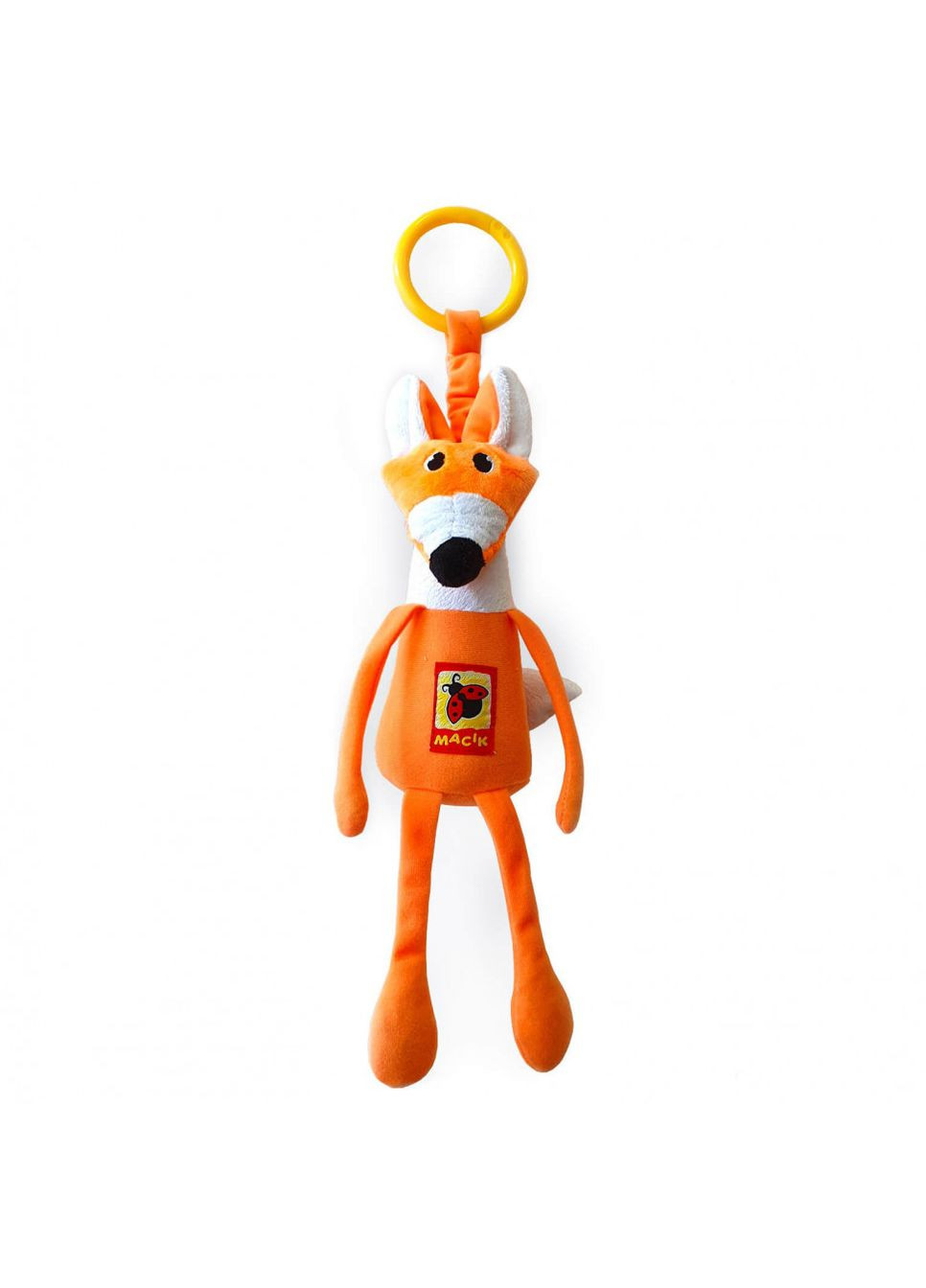 Брязкальце Лисеня МС 010402 01 тканинна Macik (364130847)