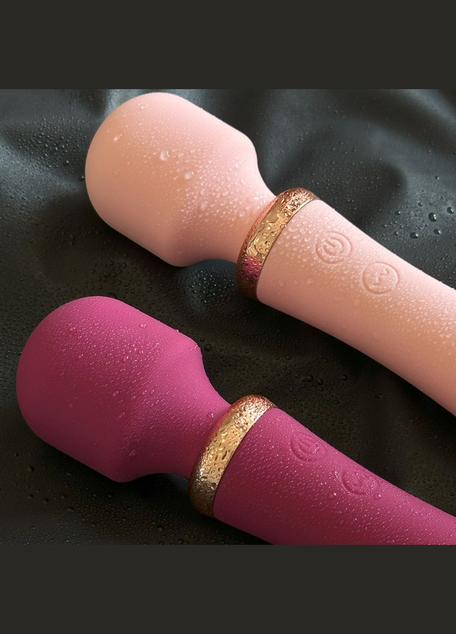 ПРЕМІУМ Вібратор мікрофон з підігрівом, двосторонній жіночий вібратор для сексу. Потужний стимулятор No Brand (302002142)