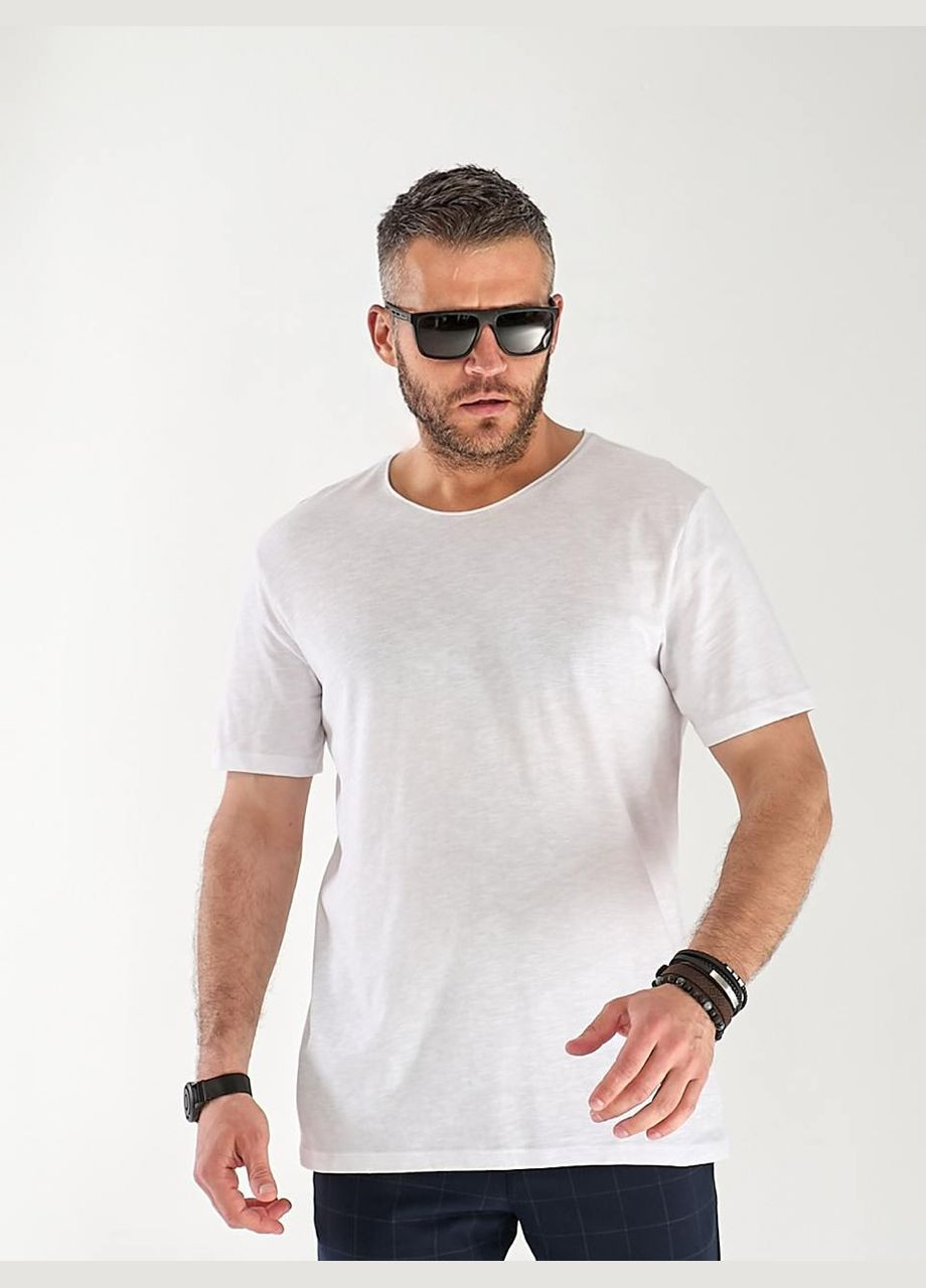 Біла футболка чоловіча Fashion