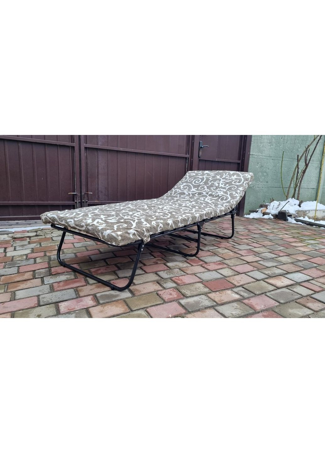 Розкладачка з матрацом 5 см та на ламелях "НОВА" Vista (366665744)