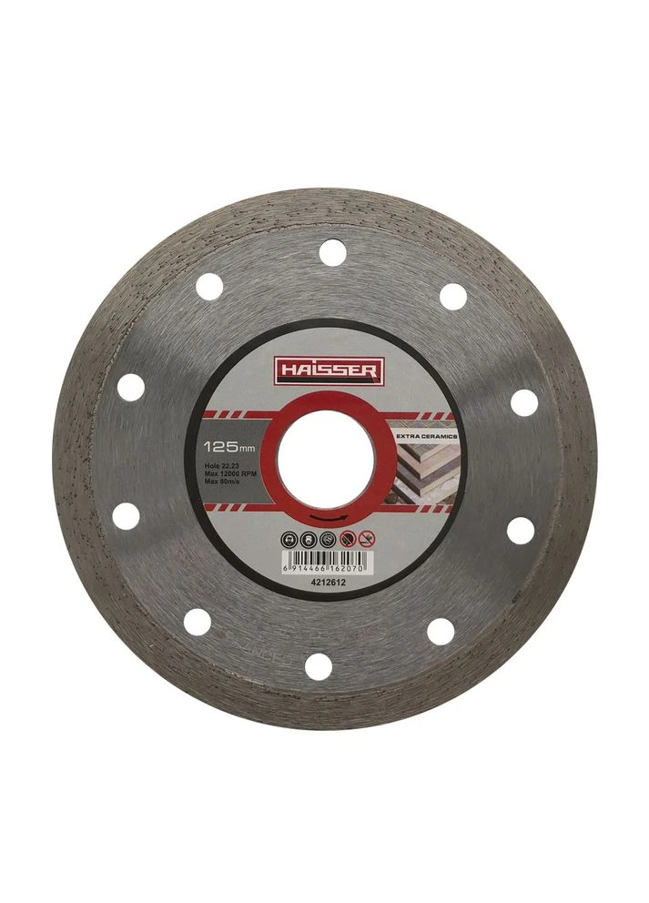 Диск діамантовий Extra ceramics 125x1.2x22.23 Haisser (315557391)