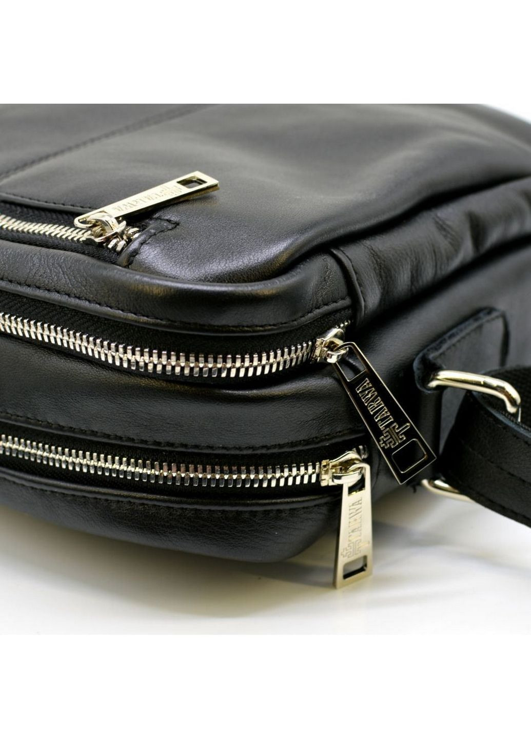 Чоловіча шкіряна сумка через плече 24х26х7 см TARWA (315871269)