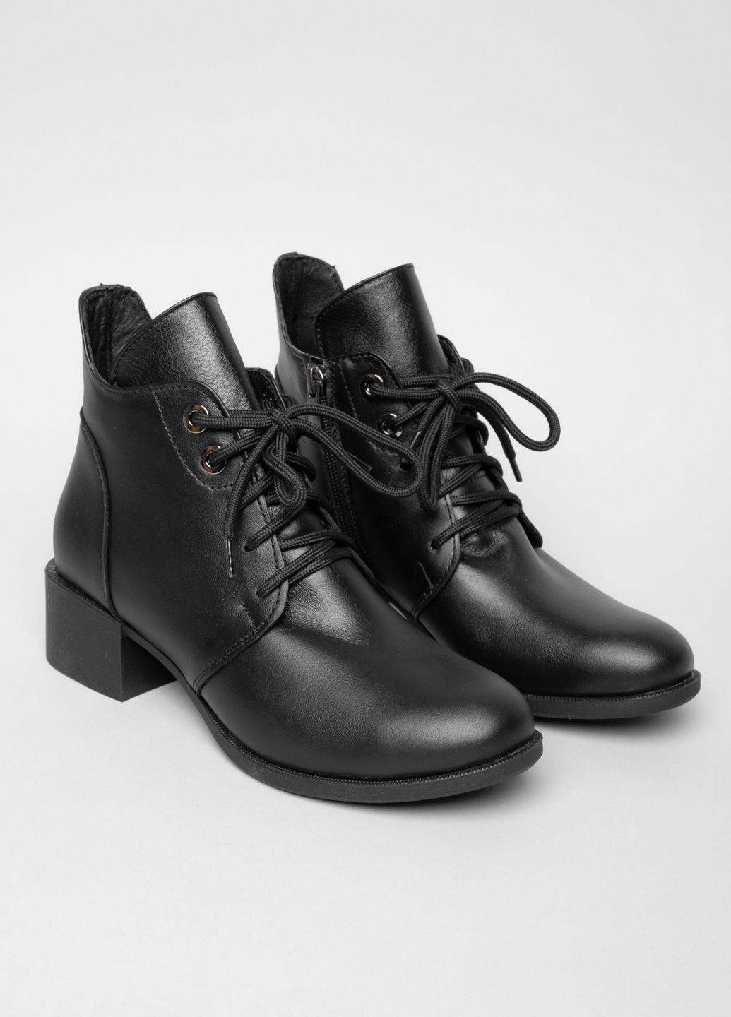 Черевики жіночі шкіряні 353 чорні 344564 Power (305822728)