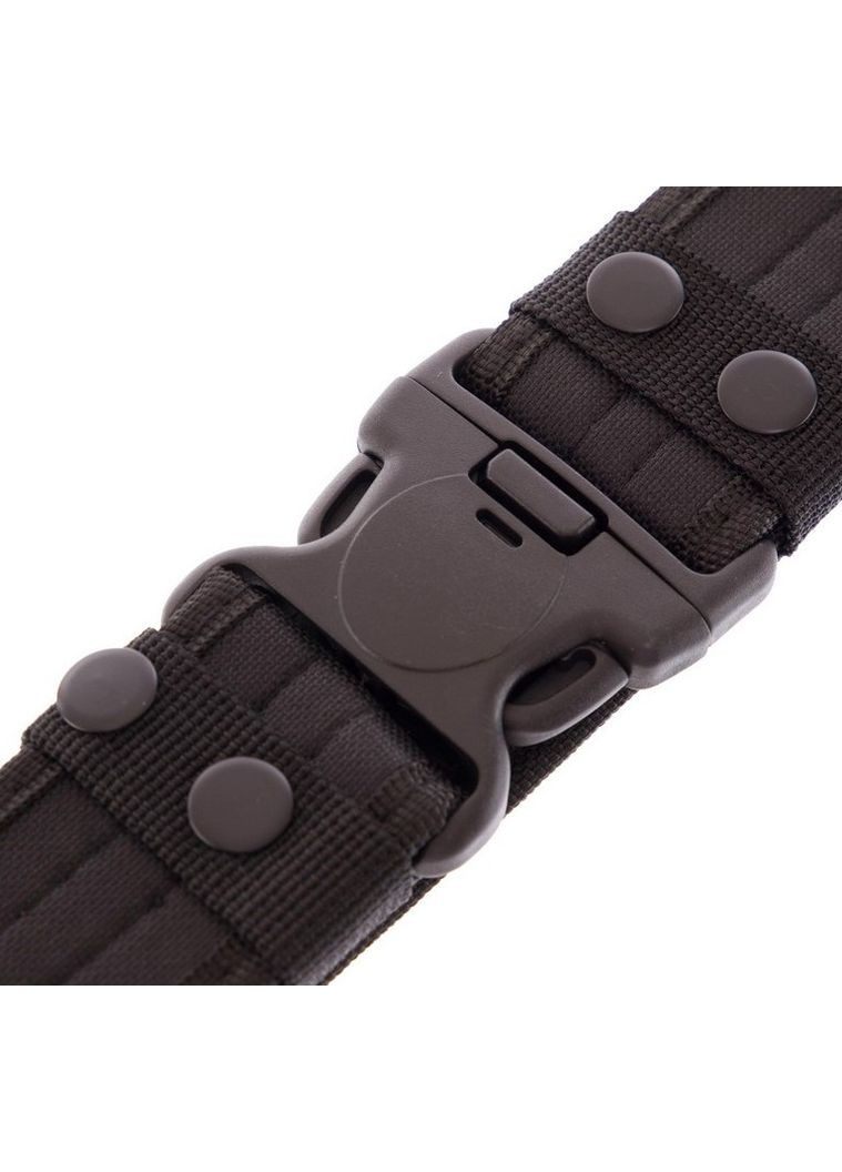 Ремінь на пояс чоловічий Чорний ZK-1 (125x5,5 см) SP-Sport (317203109)