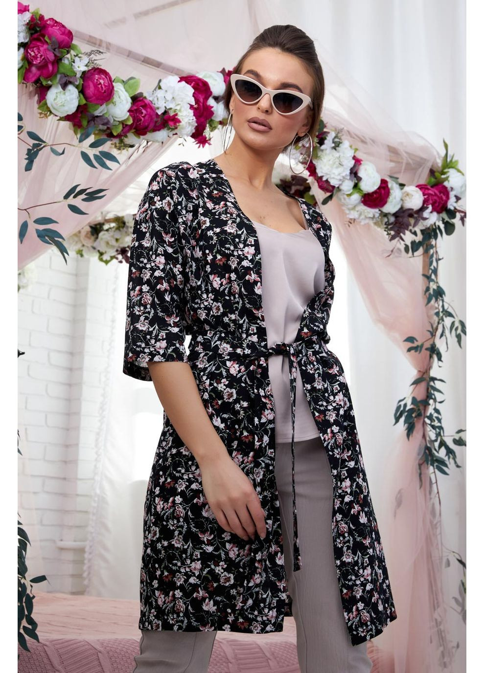 Черный лето кардиган Seventeen