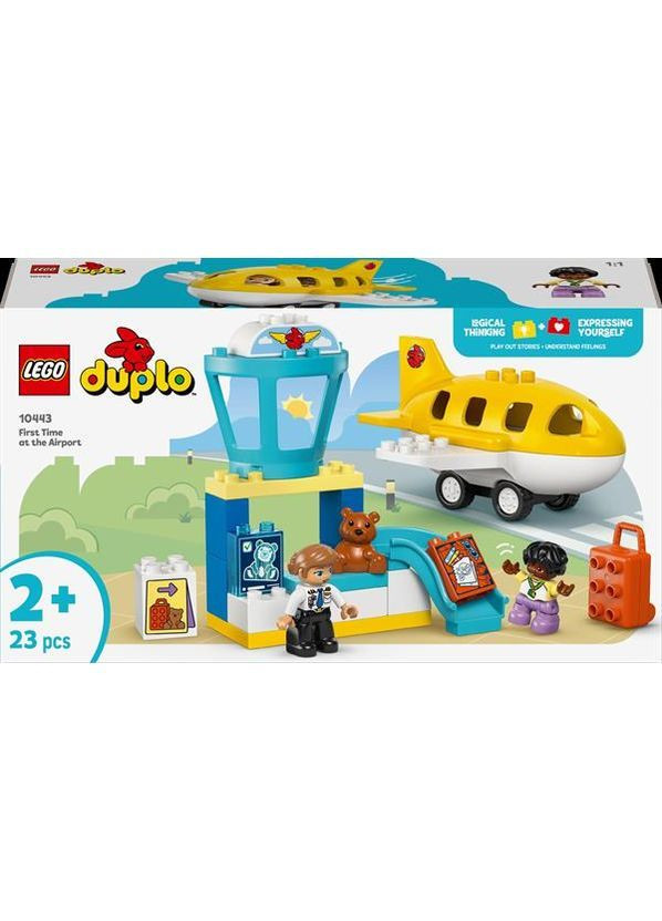 Конструктор DUPLO Town Уперше в аеропорту, 23 деталі () Lego 10443 (370499073)