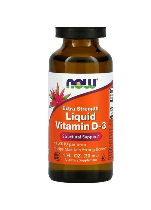 Vitamin D3 Extra Strength 30 ml Now Foods (362418793)