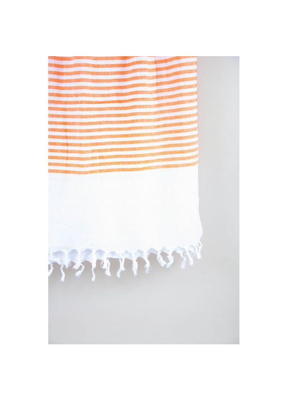 Barine полотенце pestemal - white imbat 90*170 orange оранжевый оранжевый производство -