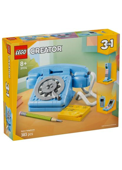 Конструктор (31174) Lego Creator Ретро телефон (366502493)