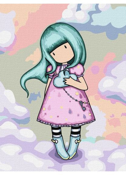 Картина за номерами - Ostara Santoro Gorjuss Collection Идейка 30х40 см IDEYKA (362083213)