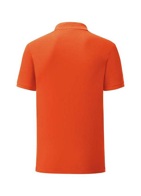 Светло-красная футболка поло мужская iconic polo светло-красный (0630440fr2xl) с коротким рукавом Fruit of the Loom