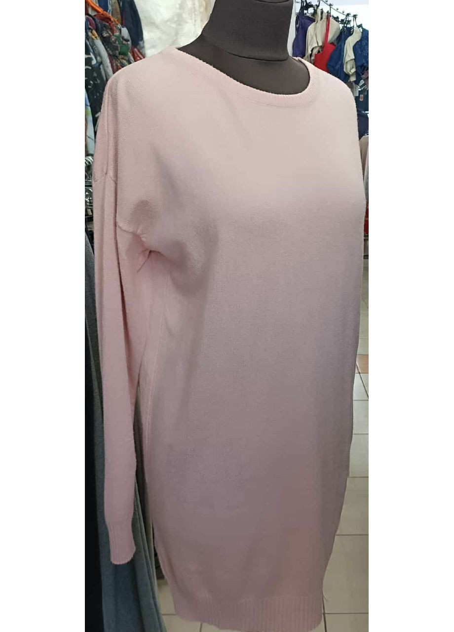 Светр-туніка пудра 4XL-5XL No Brand (367581197)