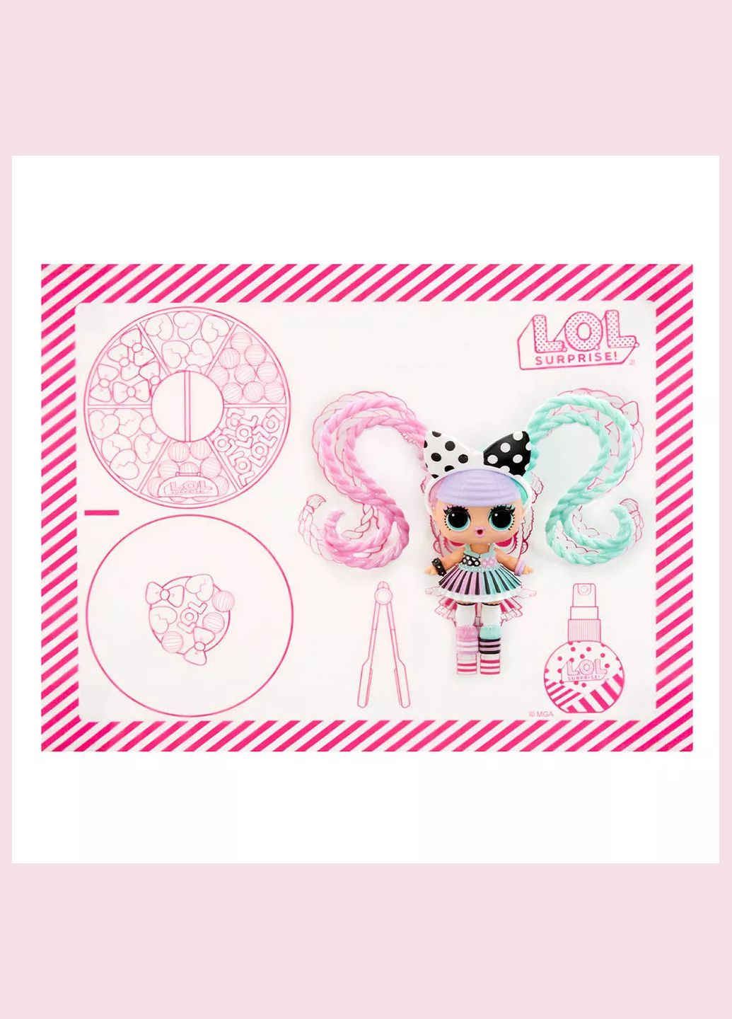 Лялька-сюрприз Hair Beads Феєричні зачіски з намистинок в асортименті (511205) L.O.L. Surprise! (326806081)