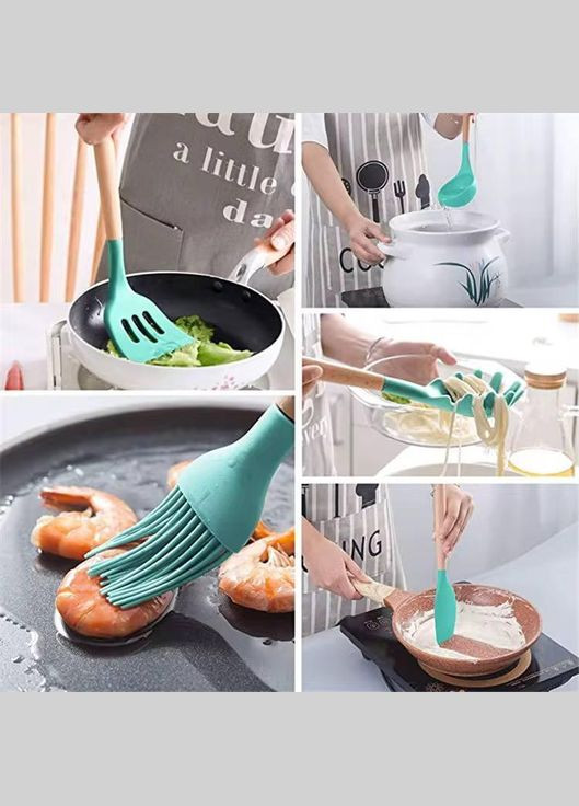 Набор кухонных принадлежностей Kitchen&Dining | 12 предметов No Brand (317571018)