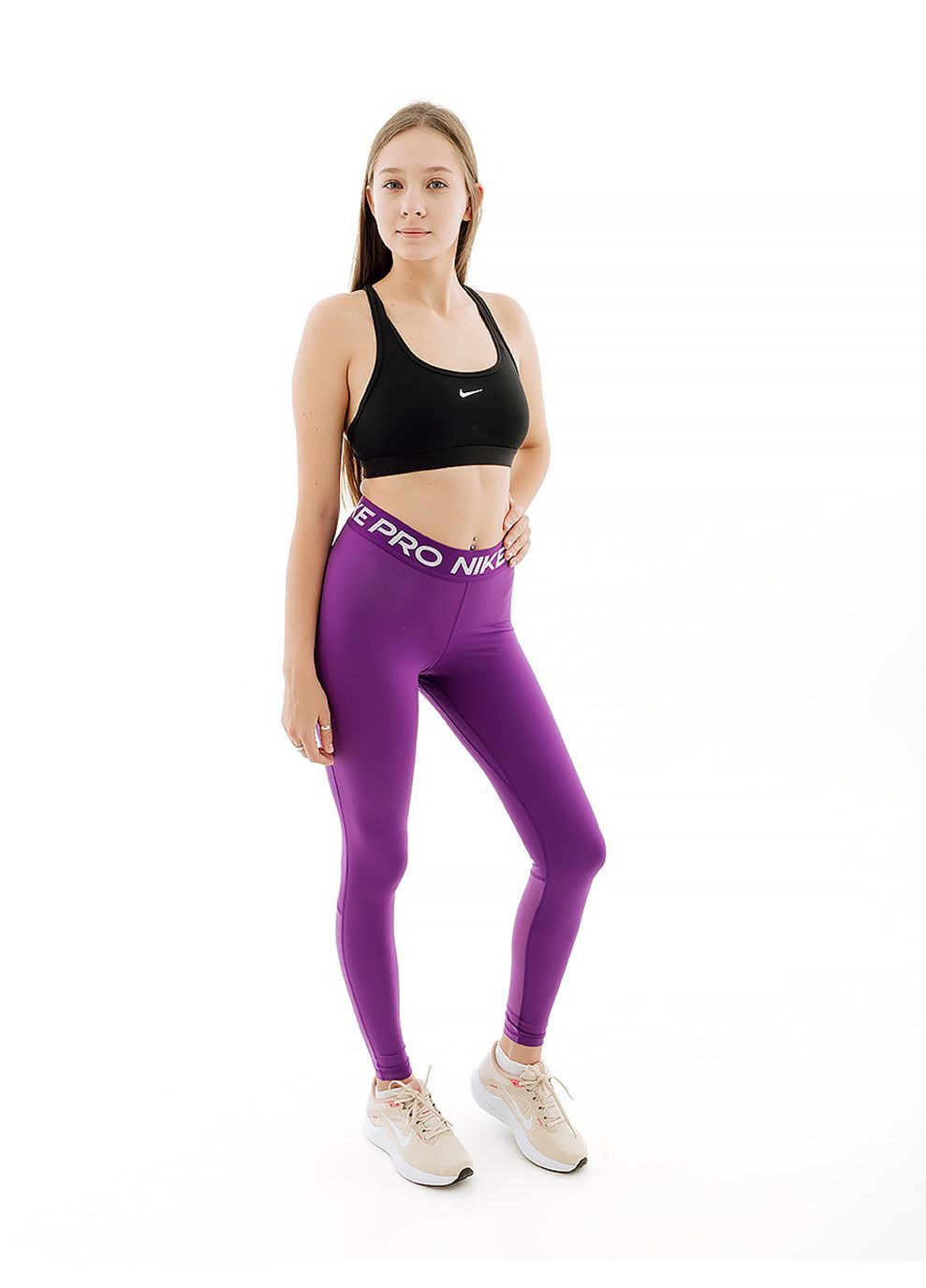 Жіночі Легінси 365 TIGHT Фіолетовий Nike (282616247)