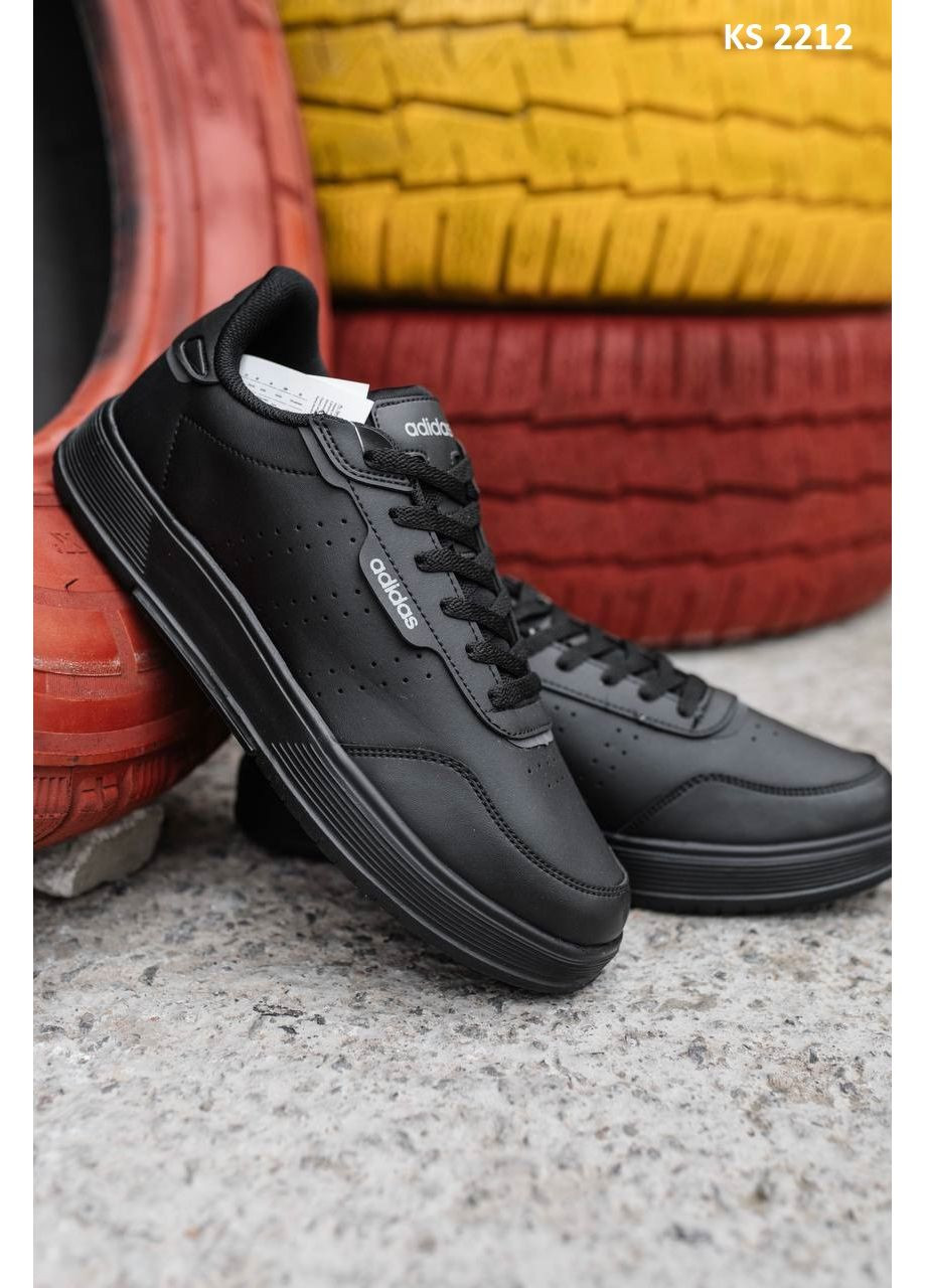 Чорні Осінні кросівки чоловічі adidas black адідас No Brand