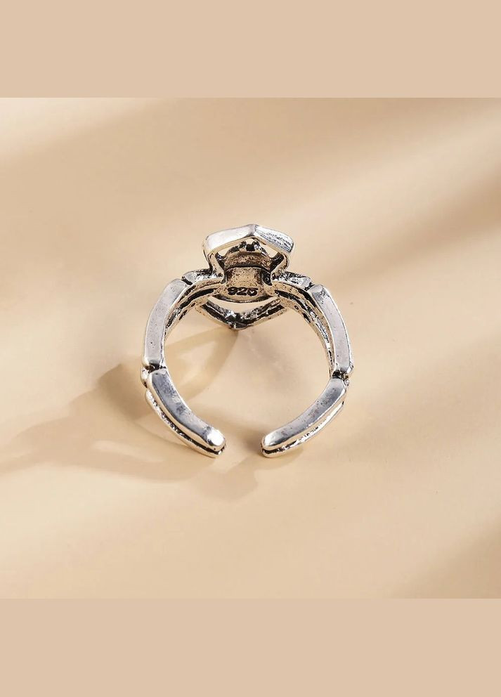 Кольцо женское паук с синим глазом на брюшке кольцо в виде Паучихи размер регулируемый Fashion Jewelry (285110705)
