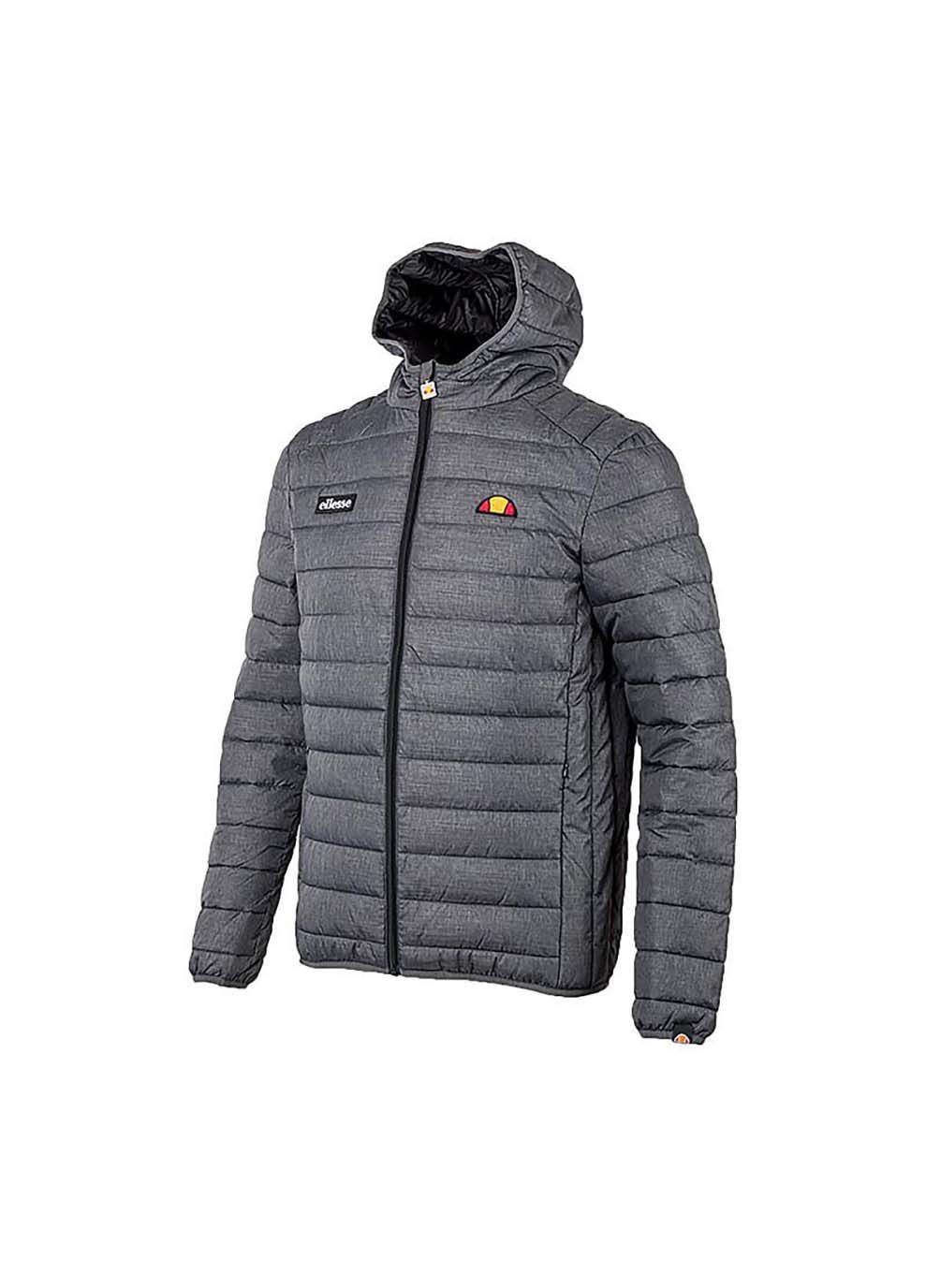 Серая демисезонная мужская куртка lombardy padded jacket серый Ellesse