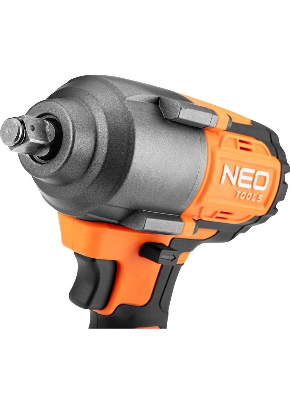 Гайковерт ударний Energy+ 18В безщітковий 2400об·хв 850Нм 1/2" 3 швидкості 1.8кг без АКБ та ЗП Neo Tools (330031446)