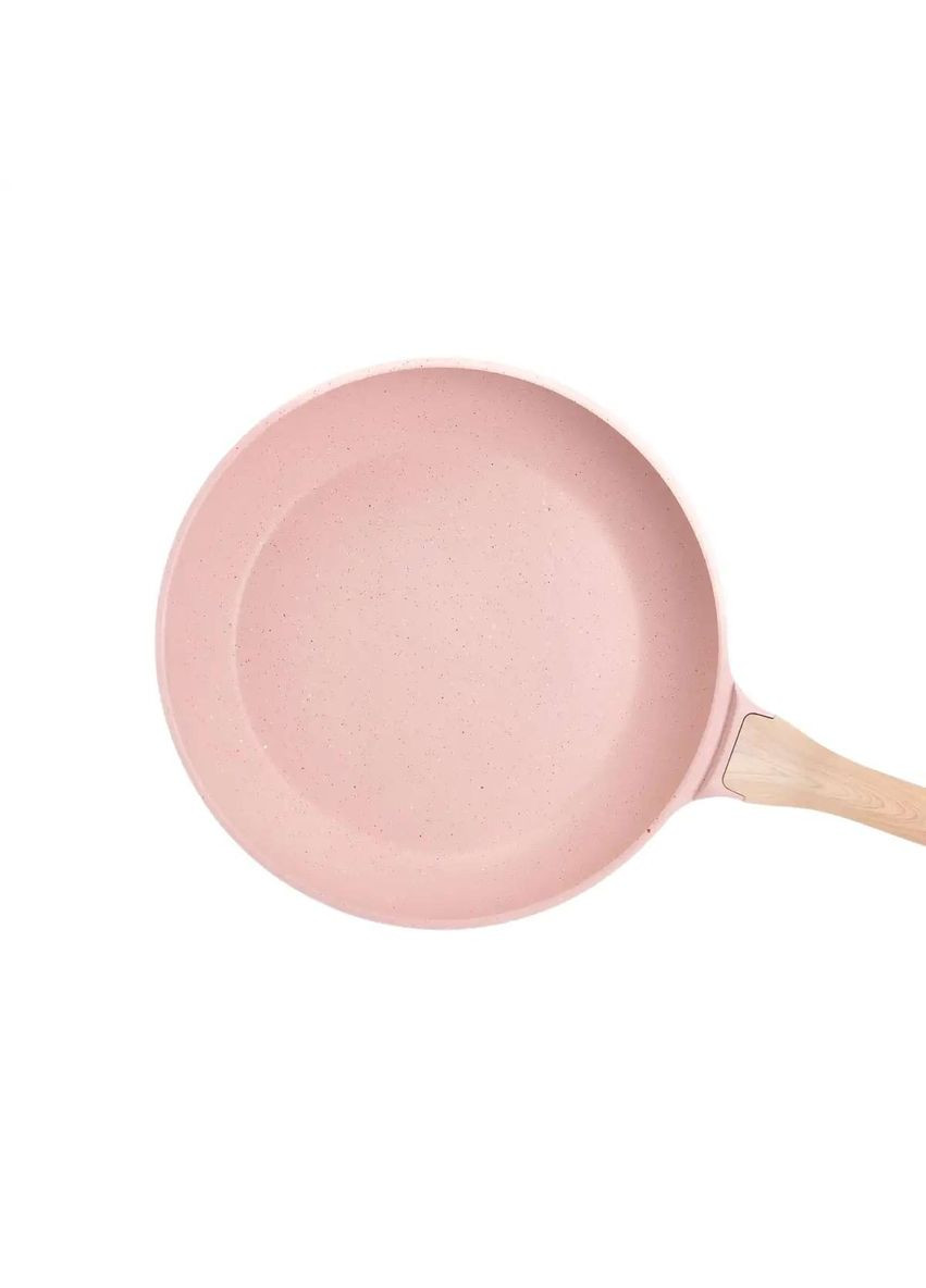 Набор сковородок универсальных MGC алюминиевых с антипригарным покрытием 1,2/2/3 л, розовый MGC HP-4-410P No Brand (360481713)