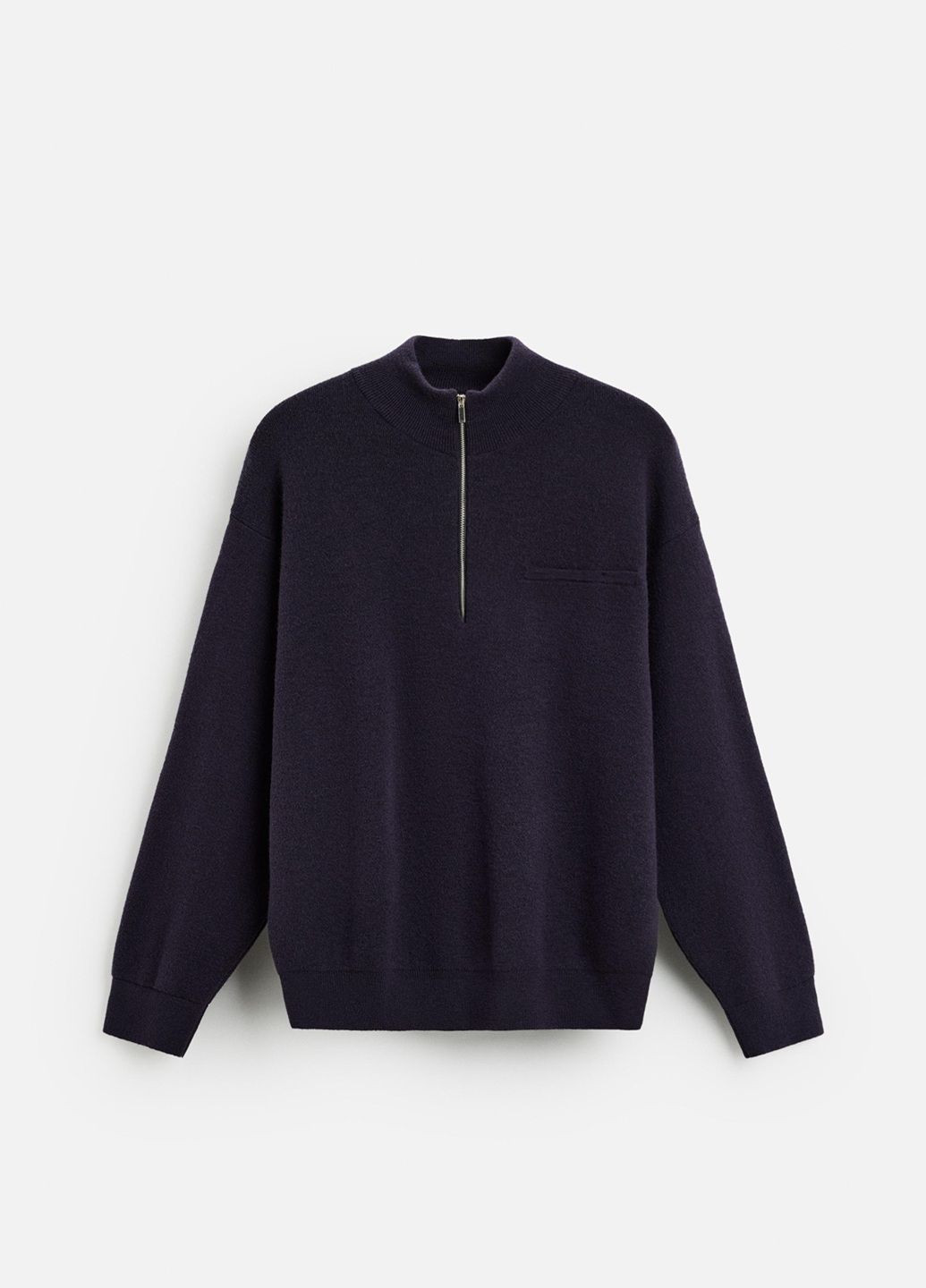 Темно-фіолетовий демісезонний светр Zara