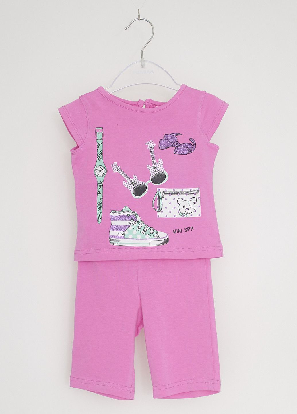 Рожевий літній костюм рожевий Sprint