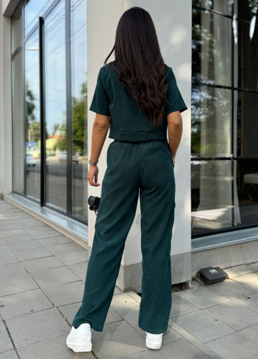 Костюм двойка: Укороченный пиджак с коротким рукавом и брюки Allthings (327290038)