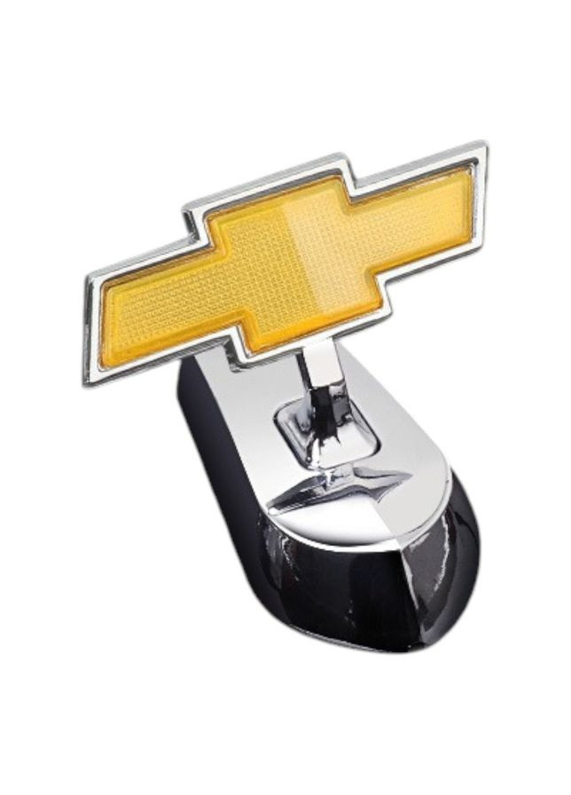 Эмблема прицел (металлическая LUXE версия) Хром 140г (на скотче) Chevrolet (369610571)