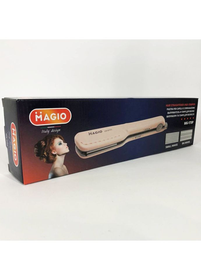 Утюги-выравниватели MG-175P 40 Вт, Утюг для выравнивания утюг расческа, CF-802 Плойка выпрямитель Magio (352770279)