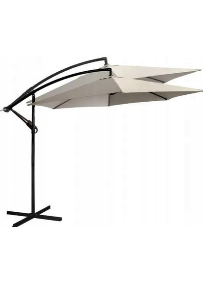 Зонтик садовый Tarno 300см беж Jumi (361952324)