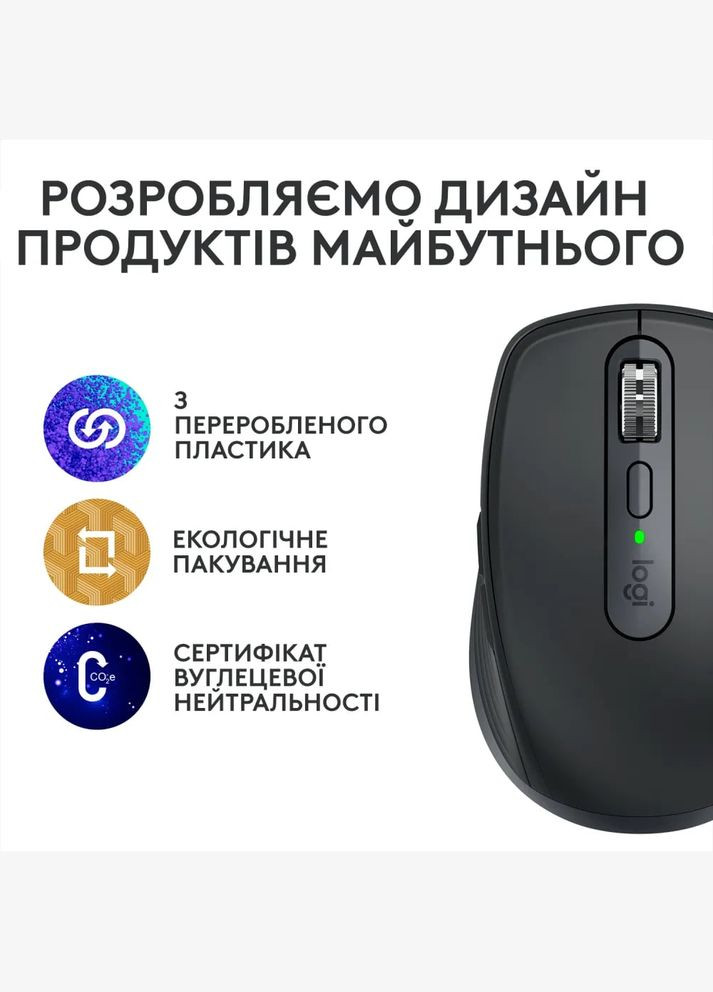 Миша бездротова MX Anywhere 3S Graphite (910-006929) Logitech (336955283)