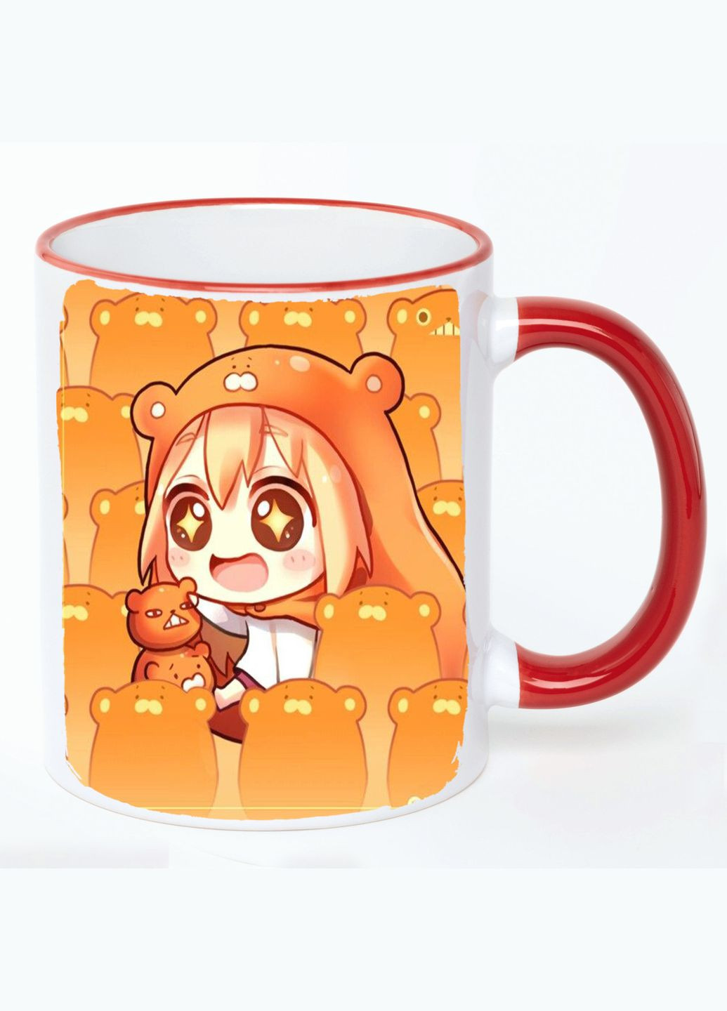 Чашка Дворічна сестричка Умару Аніме #009 (кухоль, кухоль) Біла з Червоною ручкою 330 мл No Brand (322712869)