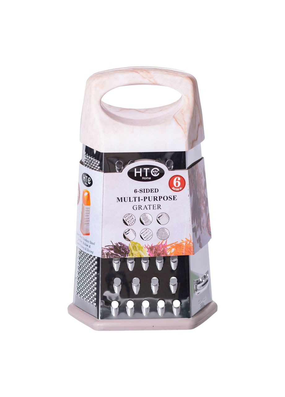 Терка шестигранная ручная для овощей и фруктов 8-7 многофункциональная терка-пирамида из нержавеющей стали для кухни ProDobro (364191072)