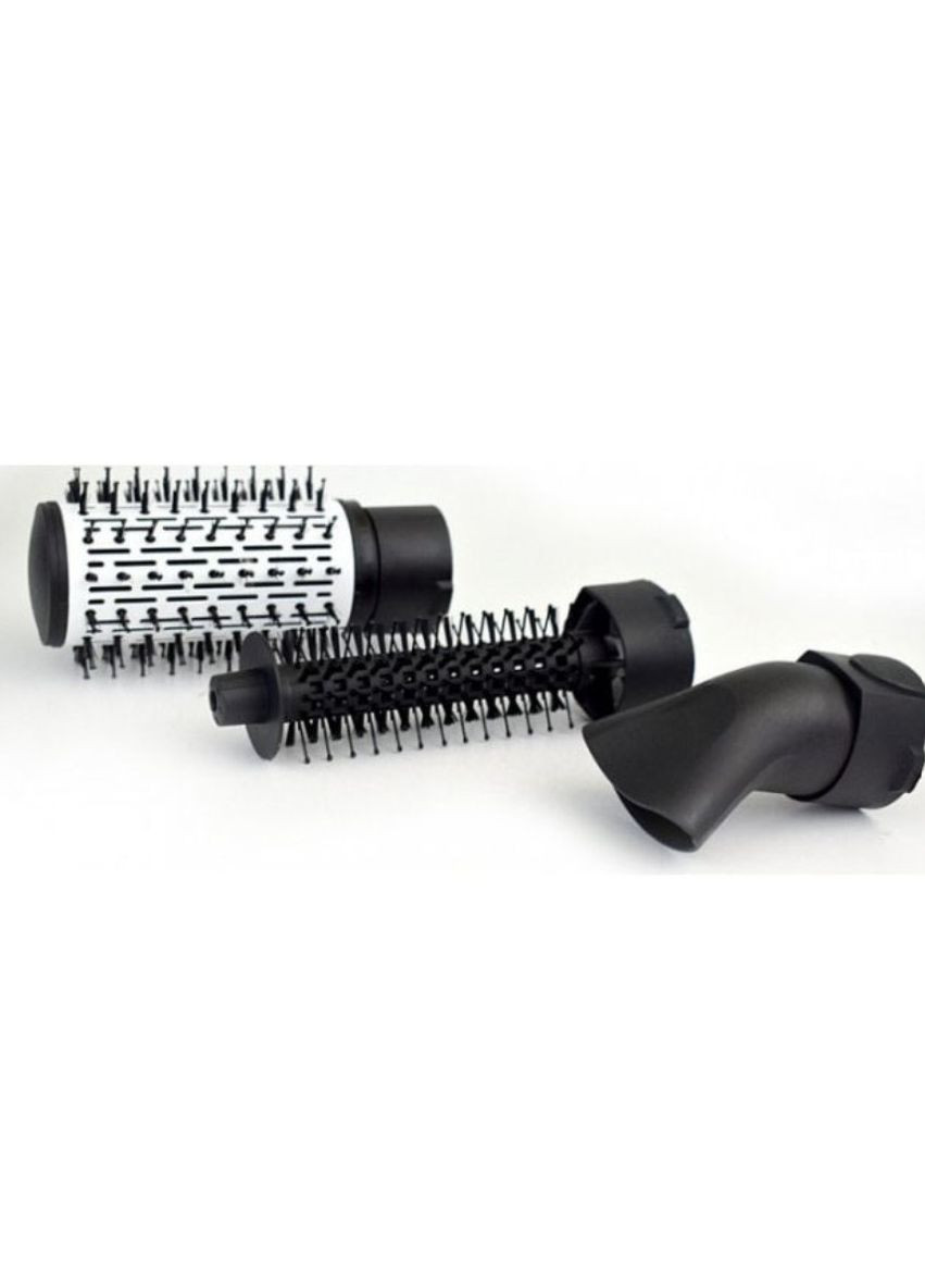 Фен-щетка стайлер расчёска браш для волос с 3 насадками GM-4828 стайлер 3 в 1 для укладки волос 1000 Вт с ионизацией Geemy (331325689)