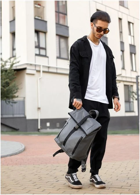 Чоловічий рюкзак ролл RollTop LZT Sambag (346533204)