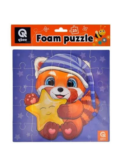 Пазли фомові, 25 ел "Зоряний Єнотик" qbee (369729297)