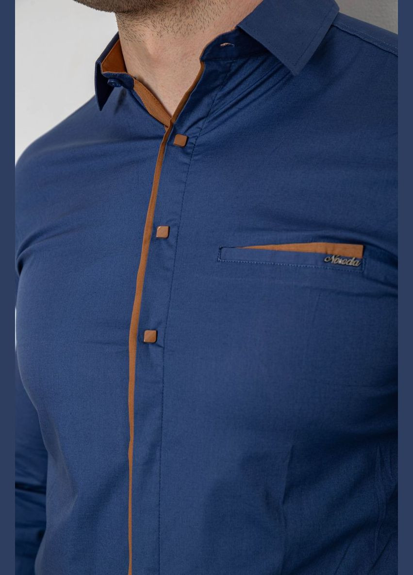 Синяя рубашка Ager
