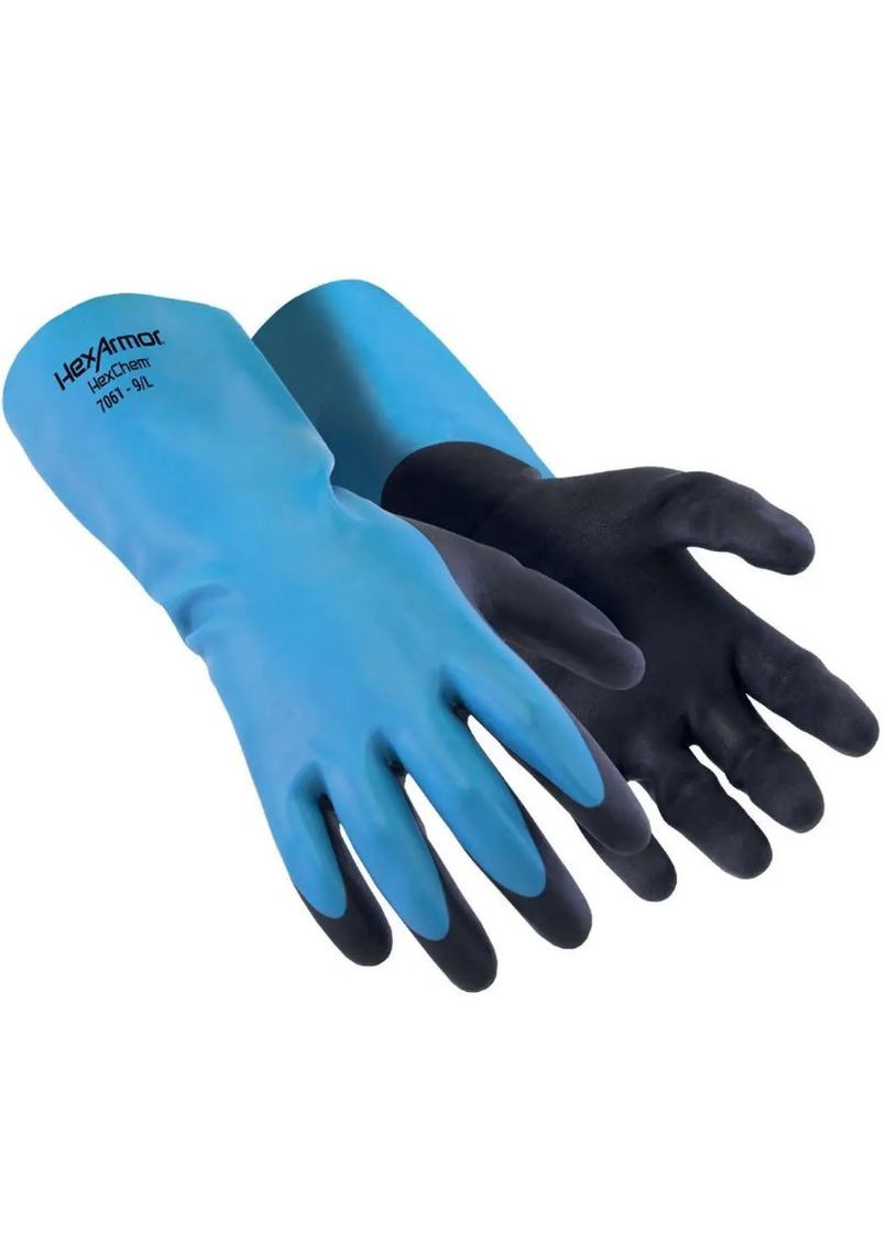 Захисні рукавиці HexChem 7061 (L/ ) протихімічна від порізів (41033) HexArmor (318093073)