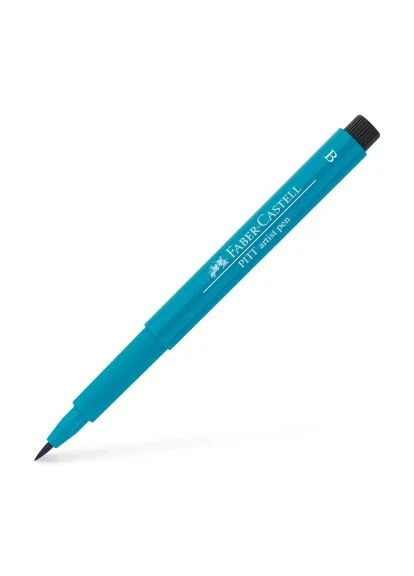Лайнер набор ручек капиллярных PITT ARTIST PENS Hand Lettering Set 6 цветов оттенки голубого (28983) Faber-Castell набір ручок капілярних PITT ARTIST PENS Hand Lette (401193708)