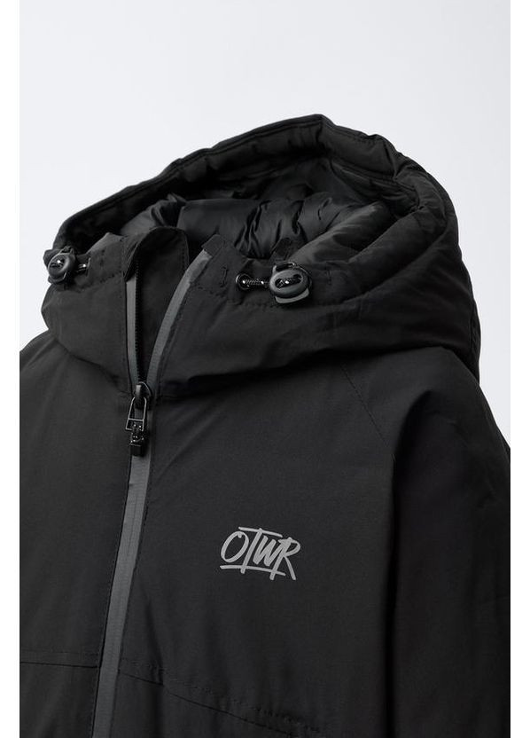 Черная подростковая демисезонная куртка 5992/772 140 см черный Zara