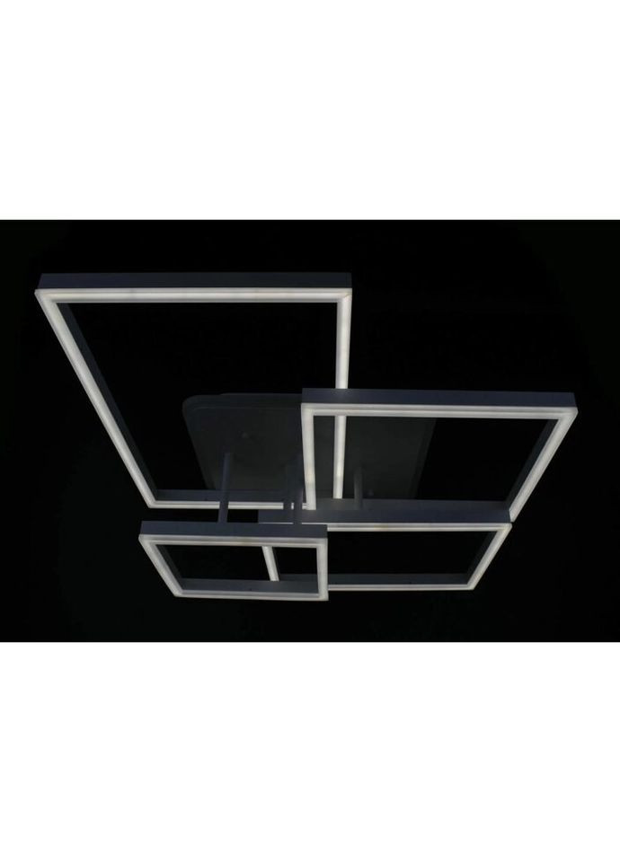 Люстра світлодіодна стельова LED світильник для квартири на стелю ледве з пультом 26099 Білий 17х56х71 см. Sunnysky (335975476)