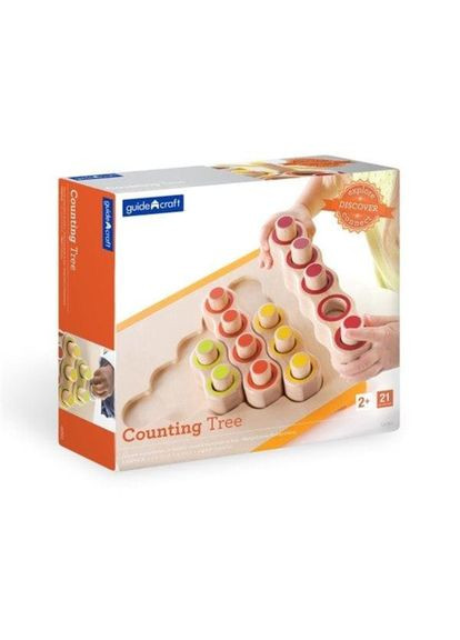 Дерев'яний сортер Manipulatives Рахункове дерево (G6903) Guidecraft (339781380)