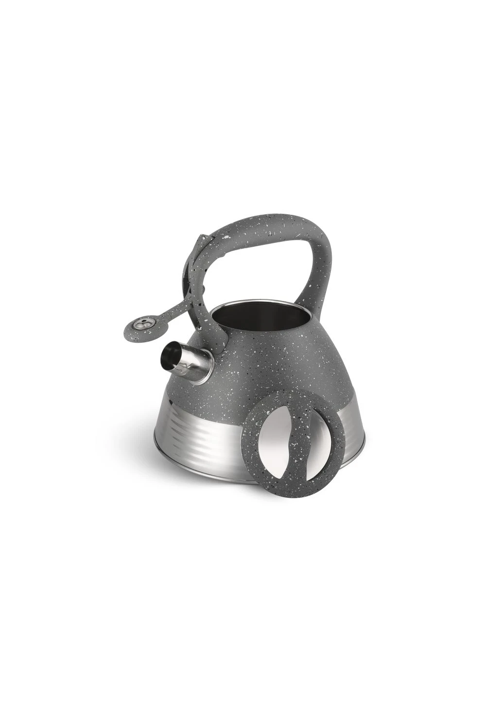 Чайник со свистком из нержавеющей стали 3 л (EB8827-gray) Edenberg (264660055)