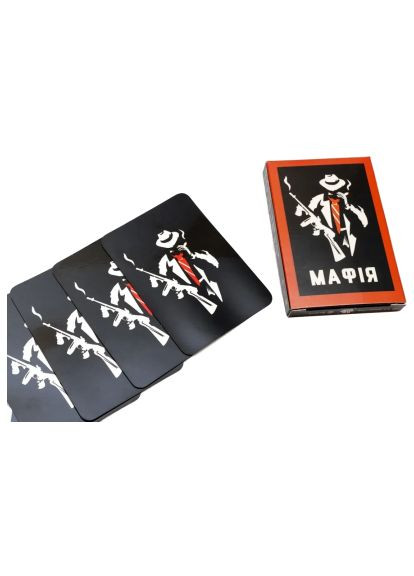 Настільна гра Мафія пластикова (укр.) (58263) Fun Games Shop Мафія пластикова (укр.) (367830630)