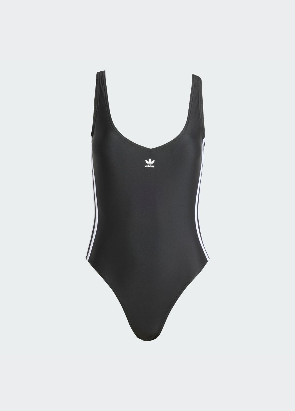 Чорний демісезонний купальник adicolor 3-stripes adidas
