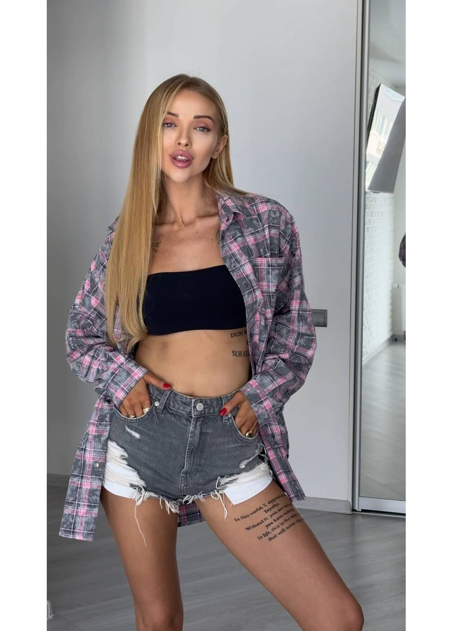 Серая рубашка Osoblyva