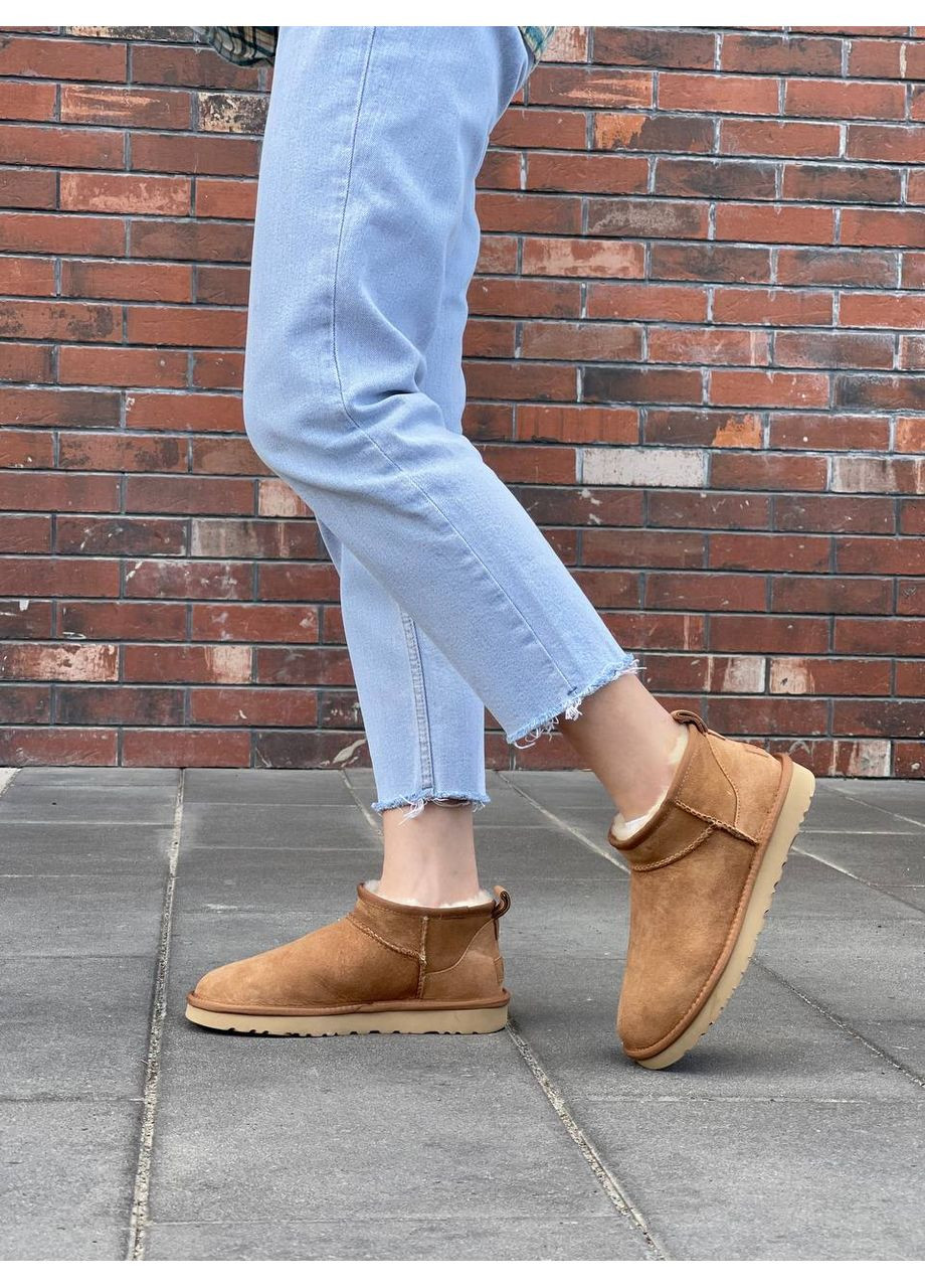 Угг Ультра Мини Замшевые Classic Ultra Mini UGG (362648231)
