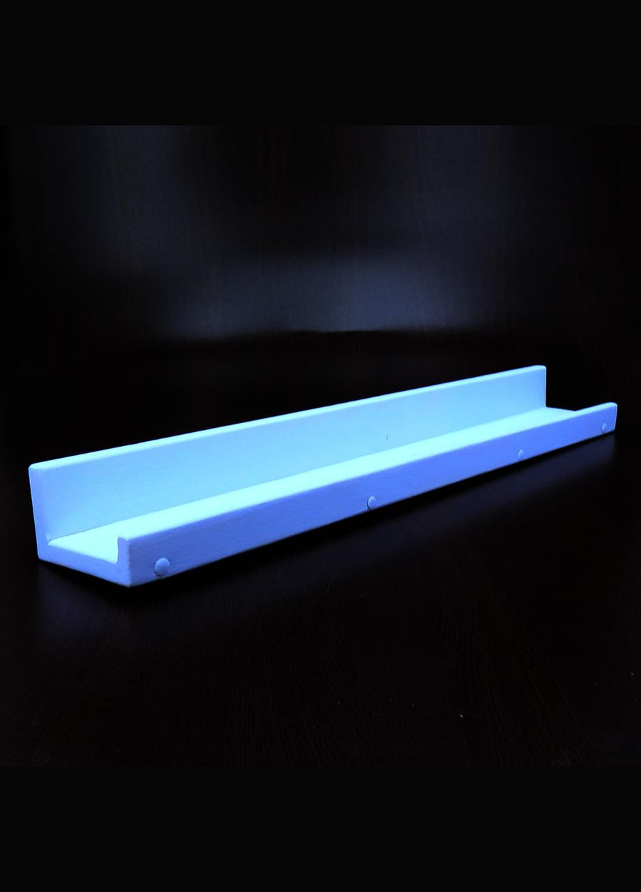 Настенная полка из дерева Хенкок 80 ирис (НСП-0031852) No Brand (328080758)