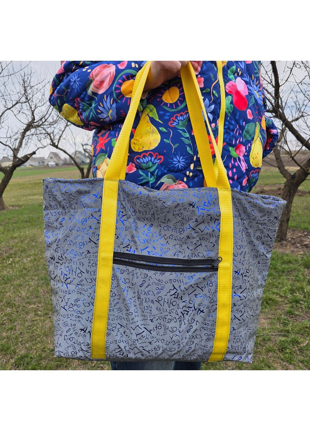 Svitashka XL – велика стьобана сумка для міста та подорожей, водонепроникна, з відділенням для ноутбука No Brand (326606187)